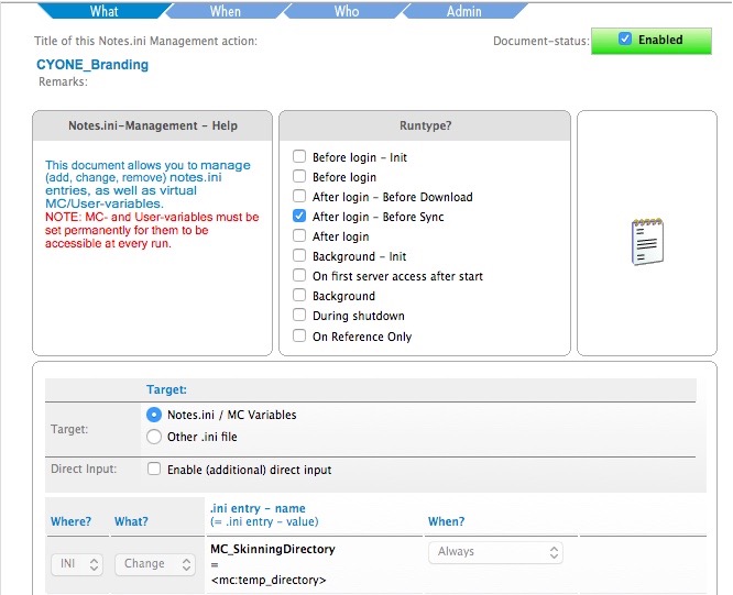 Image:Panagenda Marvel Client allows you to skin your IBM Notes